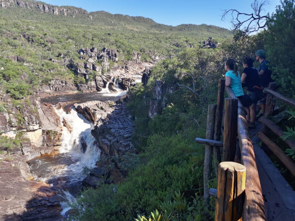 Cachoeira do Carrossel no Parque Nacional da Chapada dos Veadeiros, Goiás - Foto: Fábio Paschoal