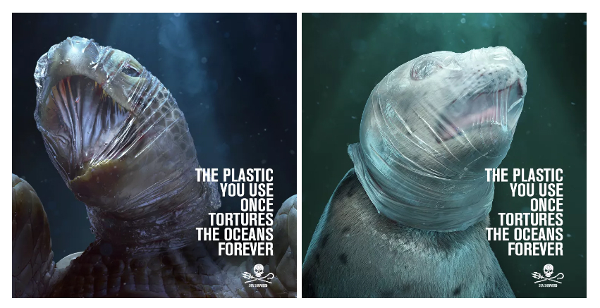O plástico que você usa uma vez tortura o oceano para sempre